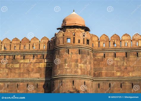 Fort On Red Wall Stock Image Image Of Destination Indian 60523725