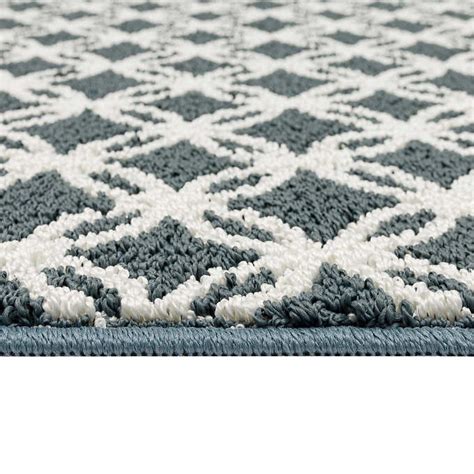 Mohawk Home Skid Resistant Latex Backing New Generation Rug Blue