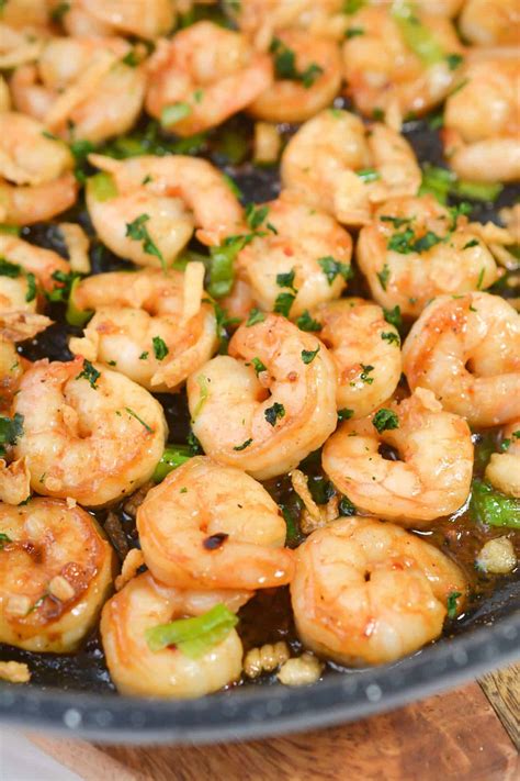 4 Minute Spicy Garlic Shrimp Sweet Pea S Kitchen