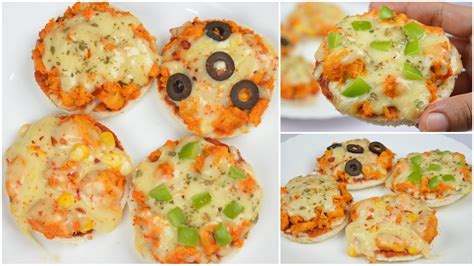 Instant Tandoori Bread Pizza Without Oven Recipe Yesicancook