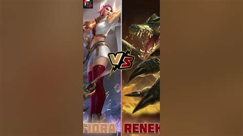 Fiora Vs Renektontop Como Jogar A Matchup Shorts