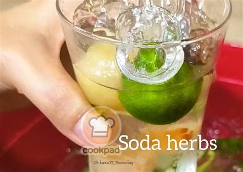 Resipi Soda Herbs Oleh H Hana Cookpad