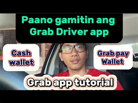 Paano Gamitin Ang Grab Driver App Paano Mag Accept Ng Booking Sa