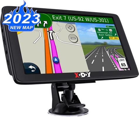 XGODY Sistema de Navegación GPS para Camiones 2023 Mapa Navegador GPS