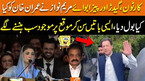 Maryam Nawaz Ne Imran Khan Ko Cartoon Bol Dya Gnn Youtube