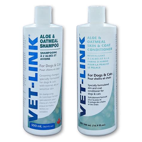 Buy Vet-Link Aloe & Oatmeal Shampoo or Conditioner | Pets Drug Mart Canada