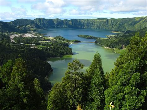 TOP 50 des meilleures photos de voyage Sete Cidades Sept cités