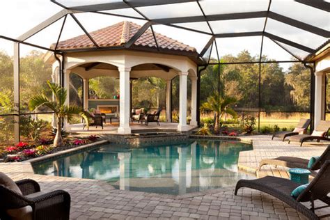 34 Glorious Pool Gazebo Ideas