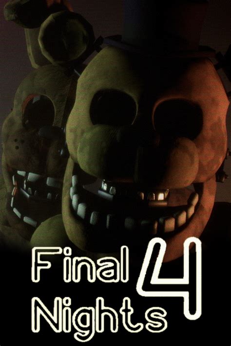 Final Nights 4 Poster By Arhamhossain3 On Deviantart