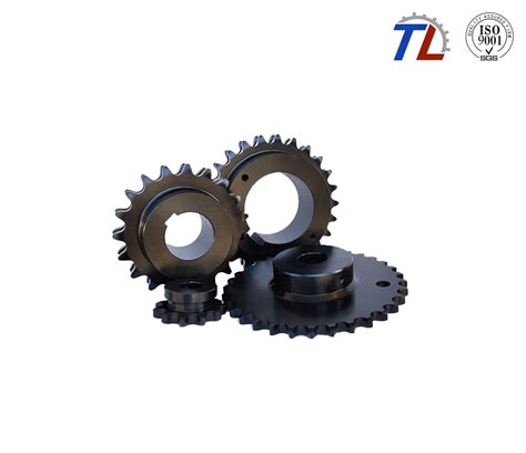 Stainless Steel Sprocket With Boss Surface Blackening Treatment