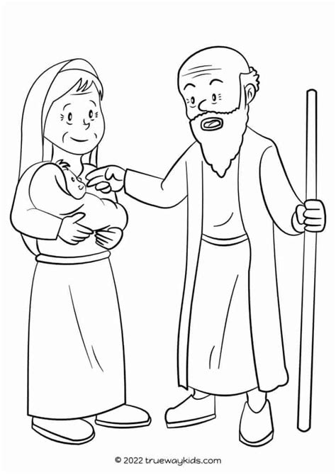 Elizabeth Bible Coloring Pages