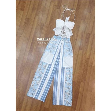 ป้าย Valley Girl เซ็ททะเลใบเฟิร์น สวยมาก M Shopee Thailand