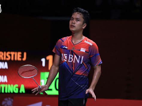 Aksi Tengil Anthony Ginting Bikin Tunggal Putra Taiwan Chou Tien Chen