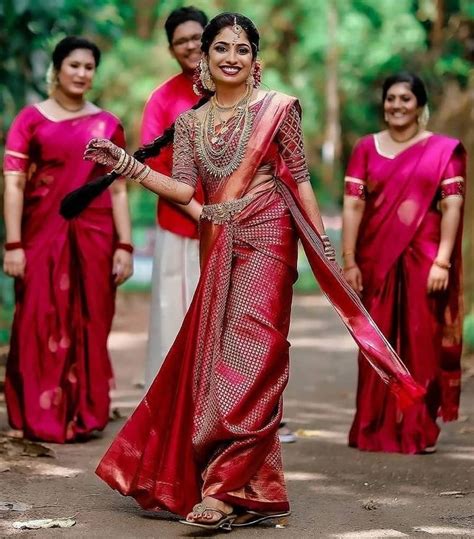 Modern Saree look for wedding | Dresses Images 2022