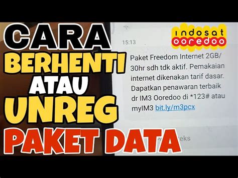 Panduan Lengkap Cara Menonaktifkan Paket Indosat Dengan Mudah