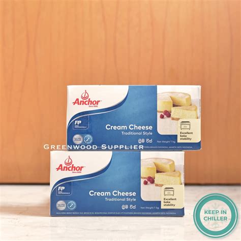 Jual Cream Cheese Anchor 1kg Kemasan Original Shopee Indonesia