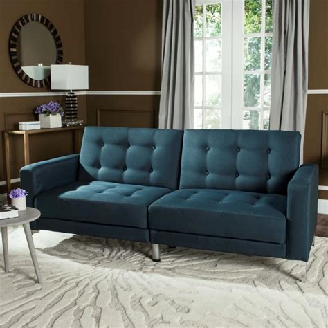 Wade Logan Futton Recessed Arm Sofa Bed Reviews Wayfair Sofa