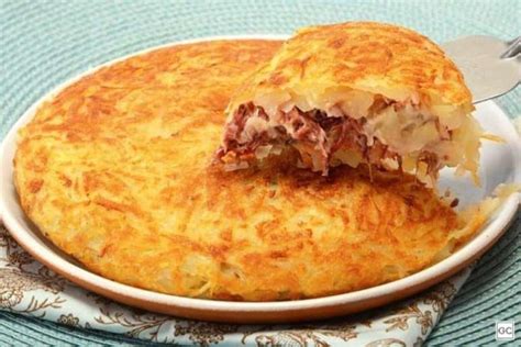 Batata Rosti Carne Seca E Queijo