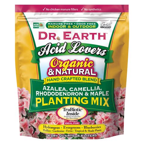 Dr Earth Acid Lovers Soil Dr Earth Natural Wonder Organic Potting