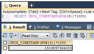 How To Get Current Timestamp With Milliseconds In Mysql Stack Overflow