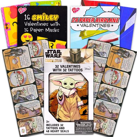 Amazon Trends International Baby Yoda Valentines Cards For