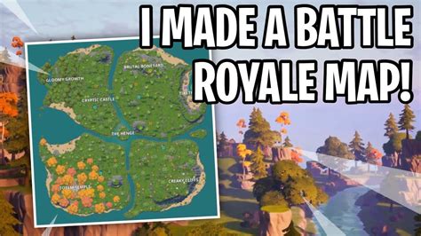 I Made A BATTLE ROYALE Map Fortnite Creative YouTube