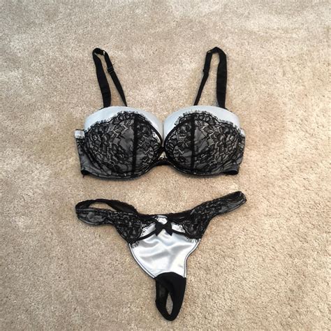 Ann Summers Underwear Set Size 10 Thong And 36d Bra Depop