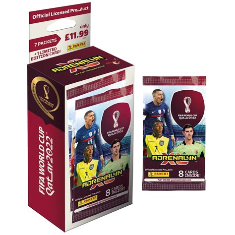 Buy 2022 Panini Adrenalyn XL FIFA World Cup Cards Blaster Box 1