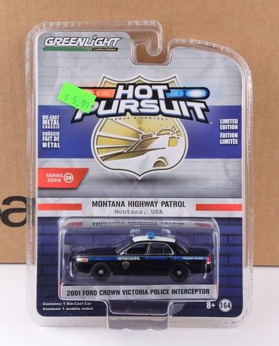 Greenlight HOT PURSUIT Ford Crown Victoria MONTANA HIGHWAY PATROL EBay