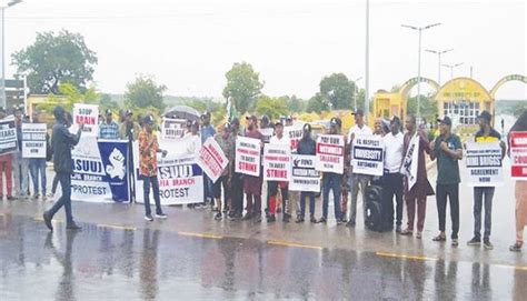 Asuu Protests Withheld Salaries Non Payment Of Allowances In Nasarawa