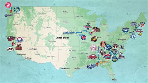 Nba Team Logos Map