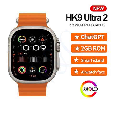 Novas Chegadas Smart Watch Ultra Hk Amoled Hk Pro Max Atualizado