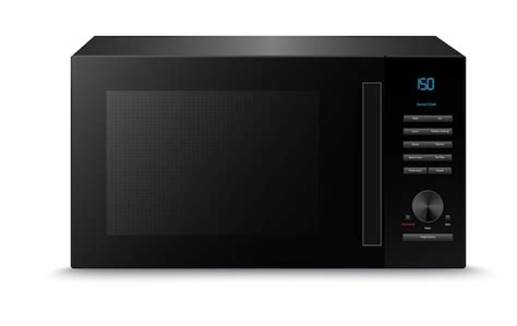 Premium Vector Realistic Microwave Modern Kitchen Appliance