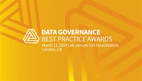 Data Governance Best Practice Award 2024 Submissions Now Open Irm Uk