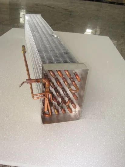 Copper Tube Aluminum Fin Evaporator Coil For Refrigerator Freezer Show