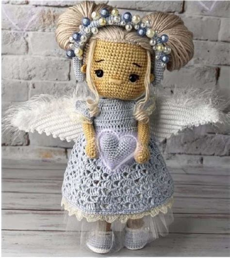 Receita Em Pdf Roupa De Anjo Mary Amigurumi Elo