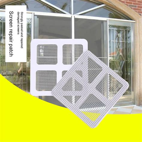 Mosquito Screen Patchhole Sticker Self Adhesive Sand Window Patchwire Mesh Patch Shopee Malaysia