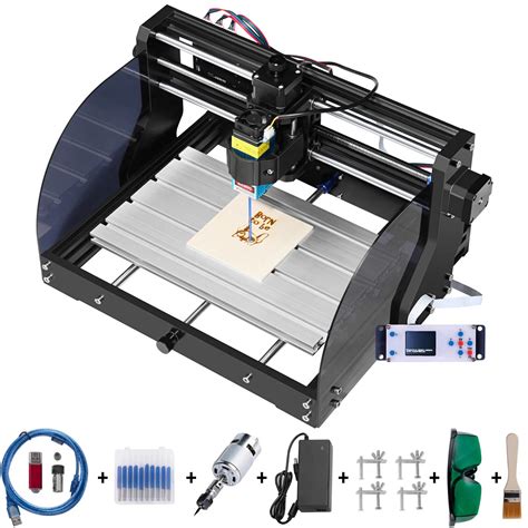 Vevor Pro Max Cnc Router W Lazer Oyma Makinesi Eksen Pcb Pvc