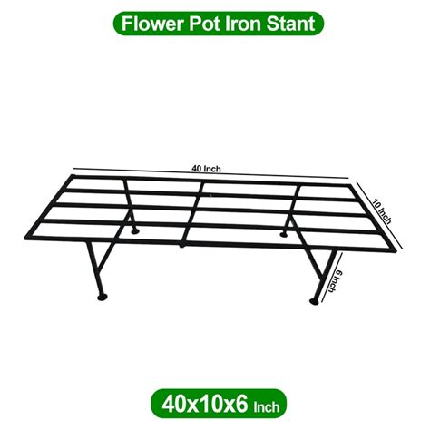 Plant Stand X X Inches Iron Myowngarden