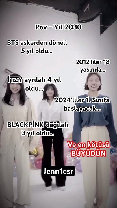 Pov Yıl 2030 Keşfetbeniöneçıkar Itzymidzy Keşfet Keşfetküsmüyüz Blackpink Jennie Jisoo