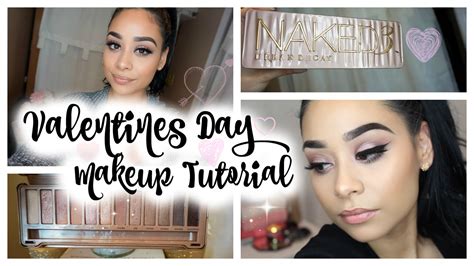Valentine S Day Makeup Collab W Lorena Urrea Naked 3 Palette YouTube