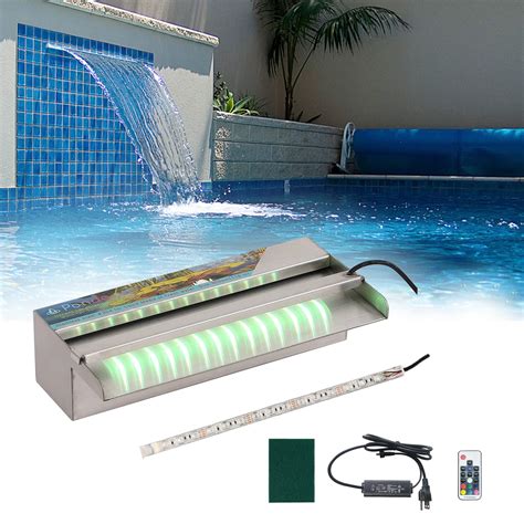 Buy Pondo Pond Waterfall Waterfall Blade With Colour Led Lights