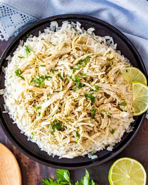 Crockpot Cilantro Lime Chicken Craving Home Cooked