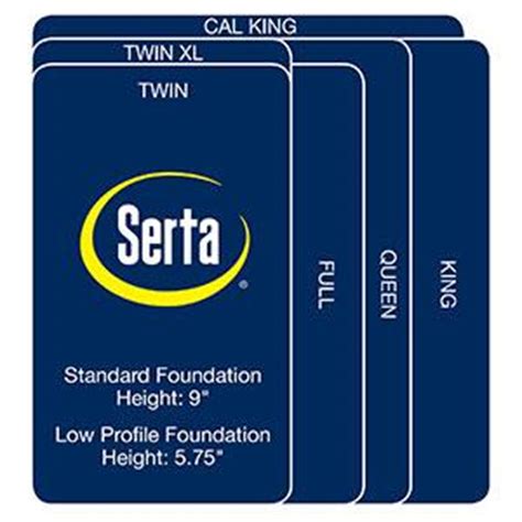 serta-mattress-sizes | Stowers Furniture Stowers Furniture