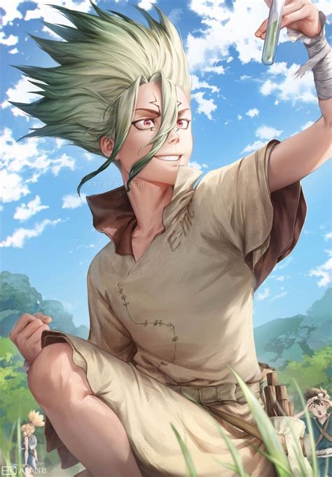 Pin de ναℓєяιι en Dr STONE Personajes de anime Pokemon