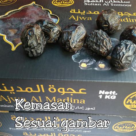 Jual Kurma Ajwa Premium Kg Besar Jumbo Kurma Nabi Asli Madinah