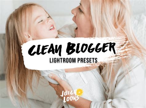 Clean Blogger Lightroom Preset Bundle Graphic By Juicy Looks Creative