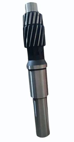 Round Polished Stainless Steel En Pinion Gear Shaft At Rs In