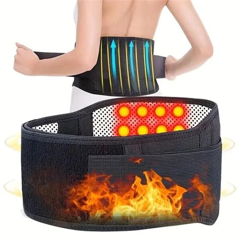 Ceinture De Soutien Du Dos Et De La Taille Auto Chauffante R Glable Th