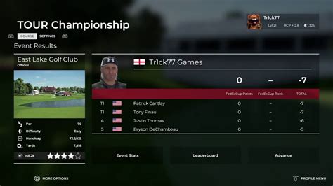 Part 25 2k21 Pga Tour Tour Championship Pro Difficulty YouTube